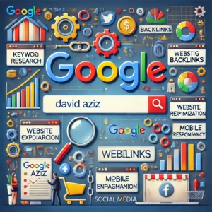 how to get on first page of google search david aziz