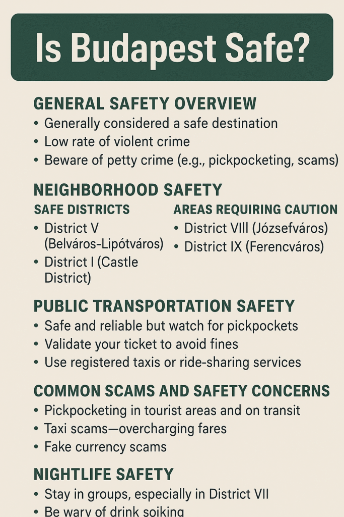 Is Budapest Safe?